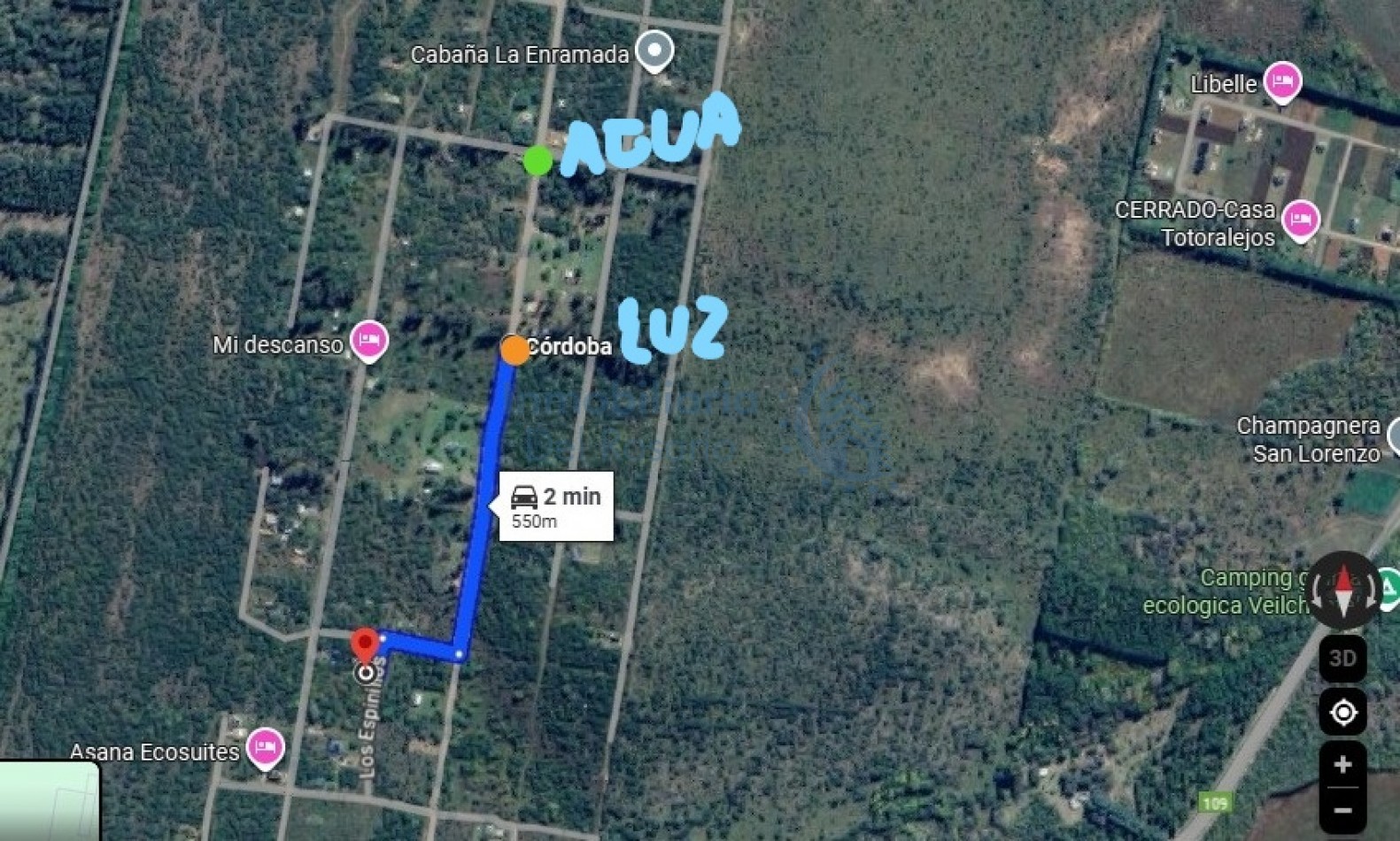 VENDO TERRENO CAPILLA VIEJA - LOS REARTES -CBA